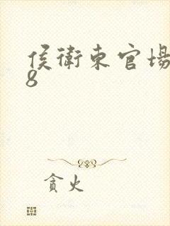 侯卫东官场笔记8