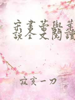 宋书蕾与叶临小说全文阅读