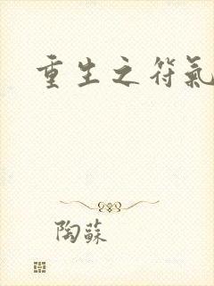 重生之符气冲天