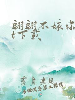 翩翩不嫁你txt下载