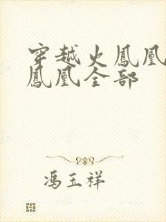 穿越火凤凰干火凤凰全部