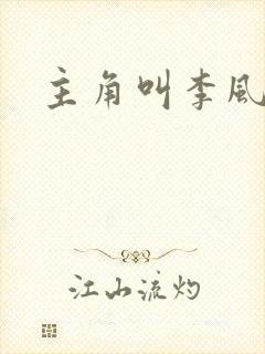 主角叫李风起