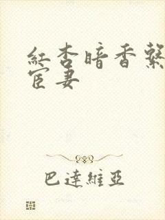 红杏暗香系列之宦妻