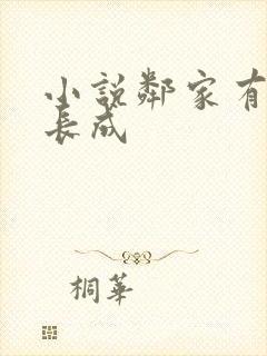 小说邻家有女初长成