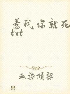 惹我你就死定了txt