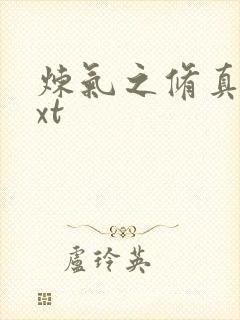 炼气之修真者txt