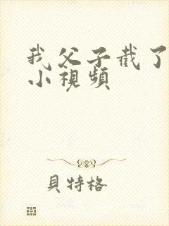 我父子截了一段小视频