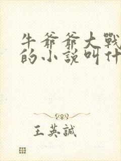 牛爷爷大战小丽的小说叫什么