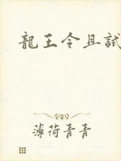 龙王令且试天下
