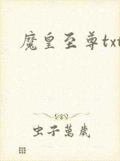 魔皇至尊txt