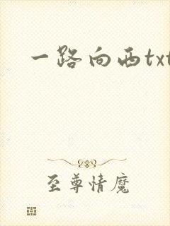 一路向西txt