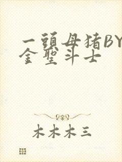 一头母猪BY黄金圣斗士