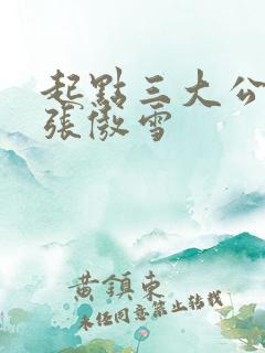 起点三大公交车张傲雪