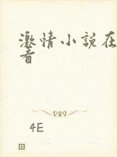 激情小说在线观看