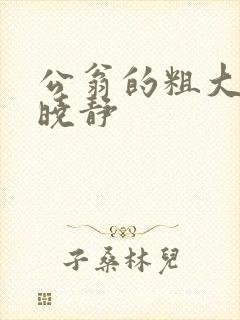 公翁的粗大放进晓静