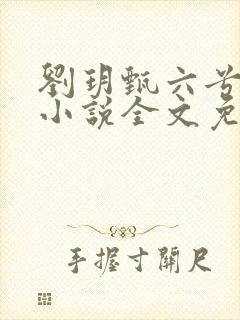 刘玥甄六兮寅肃小说全文免费阅读