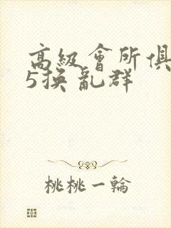 高级会所俱乐部5换 乱群