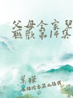 父母全家儿女大联欢第14集