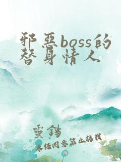 邪恶boss的替身情人