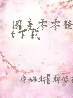 国产零零发txt下载