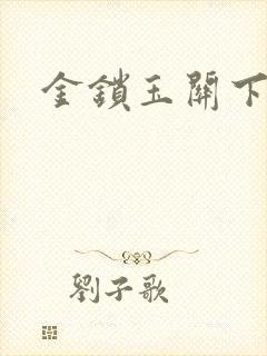 金锁玉关下载