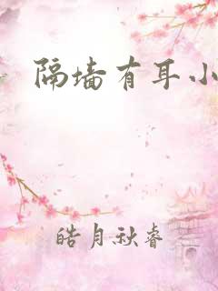 隔墙有耳小说