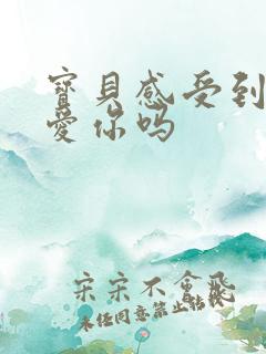 宝贝感受到它在爱你吗