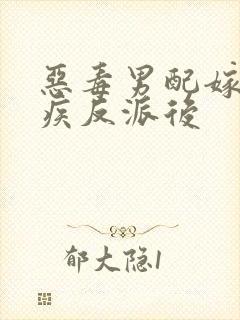 恶毒男配嫁给残疾反派后