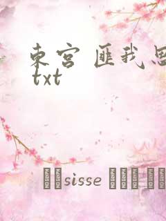 东宫 匪我思存 txt