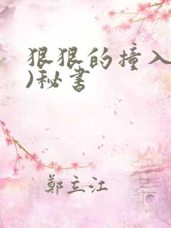 狠狠的撞入(h)秘书