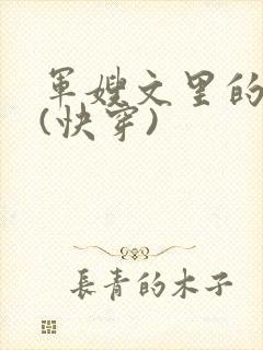 军嫂文里的女配(快穿)