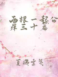 两根一起公憩止痒三十篇