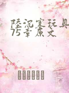 陆沉塞玩具高速75章原文