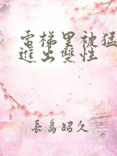 电梯里被猛烈的进出双性