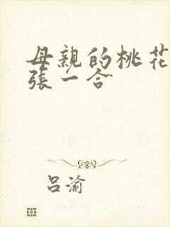 母亲的桃花源一张一合