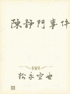 陈静门事件