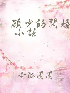顾少的闪婚宠妻 小说