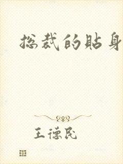 总裁的贴身冷秘