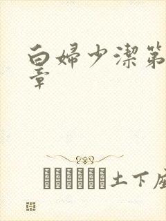 白妇少洁第22章