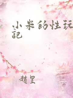 小米的性玩具日记