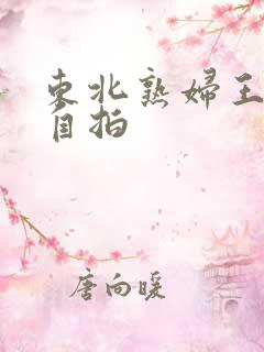 东北熟妇王梅娟自拍