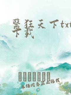 医狂天下txt下载