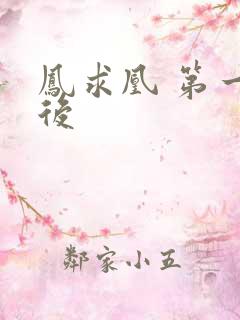 凤求凰 第一皇后