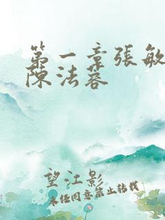 第一章张敏陈红陈法蓉