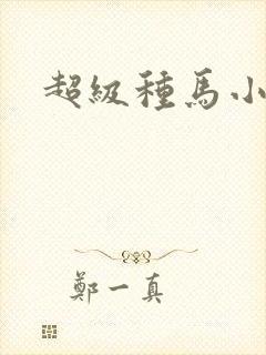 超级种马小说