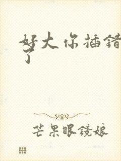 好大你插错地方了