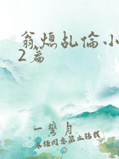 翁熄乩伦小说32篇