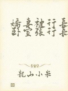 娇妻被行长抱进卧室张行长全文