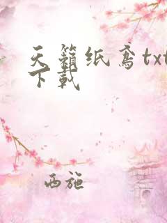 天籁纸鸢txt下载