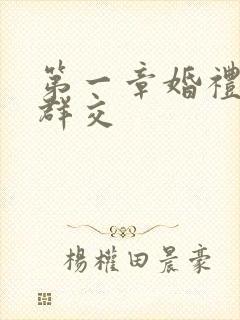 第一章婚礼上的群交